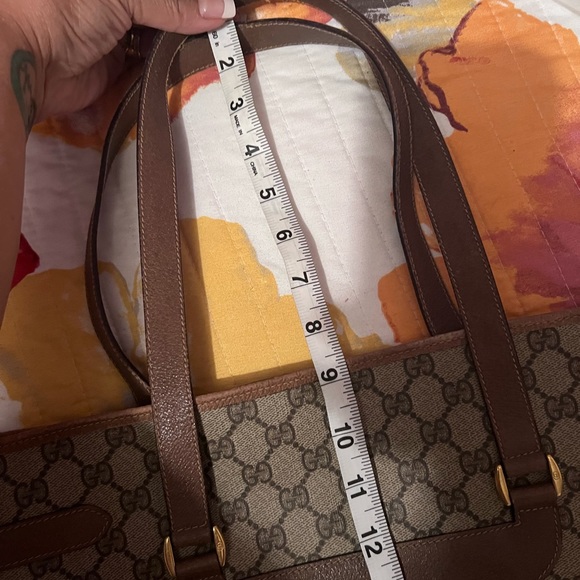 Authentic Gucci Tote Good Condition Used Tan Brown See All pics Welcome Offers - Picture 15 of 16